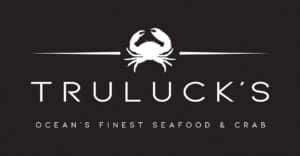 truluck's logo white on black