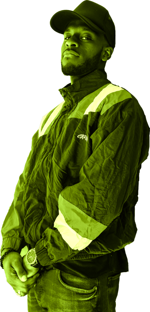 green figure