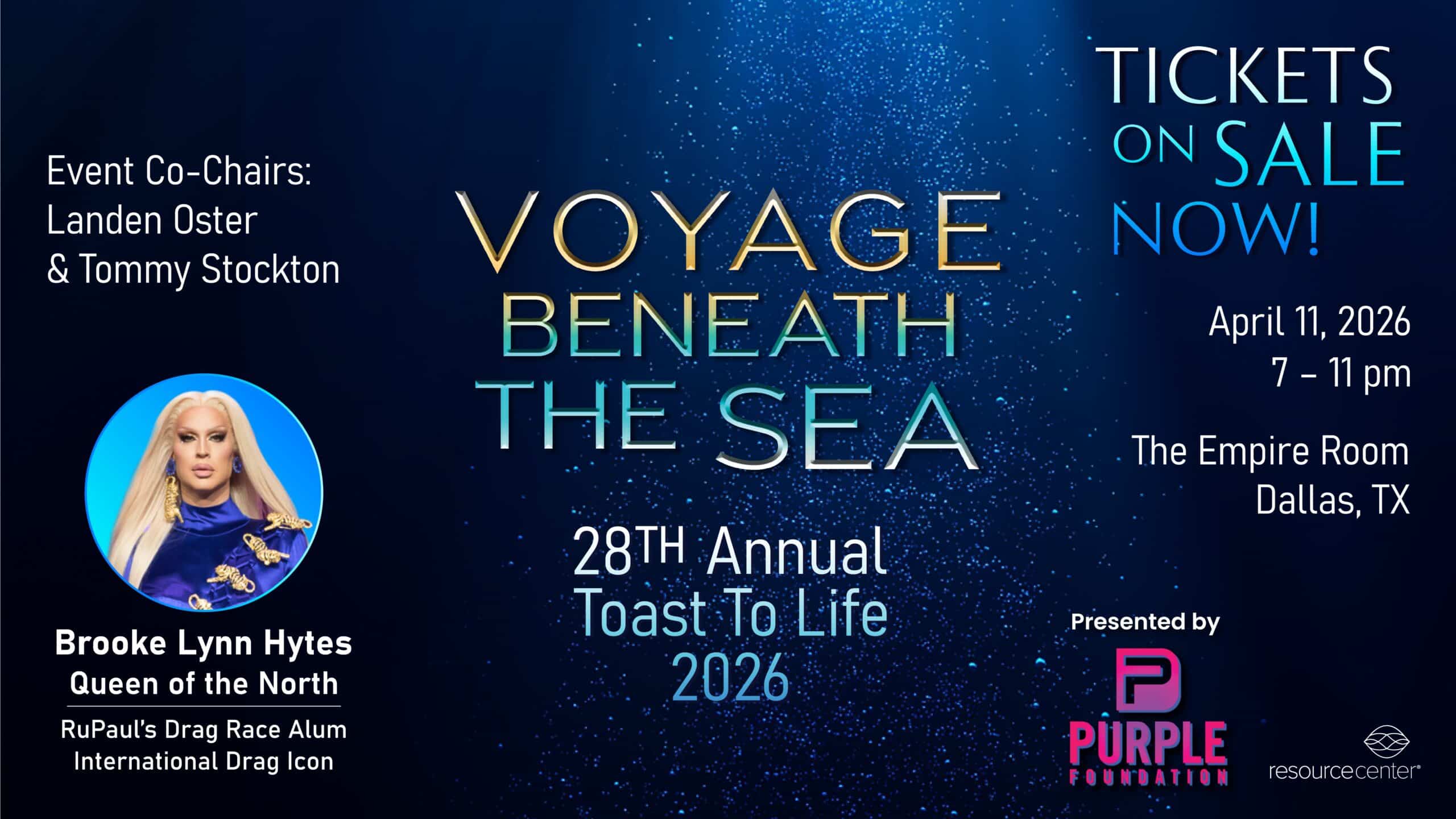 Voyage Beneath the Sea event, April 11, 2026