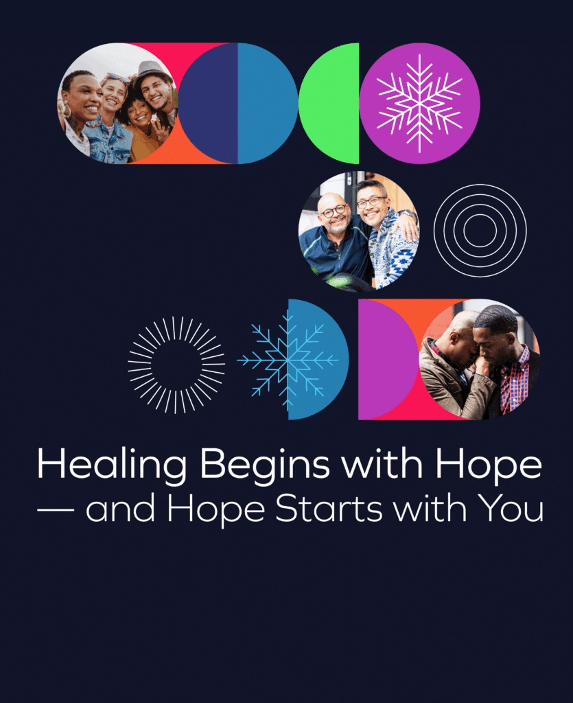 Community support and hope for healing together.