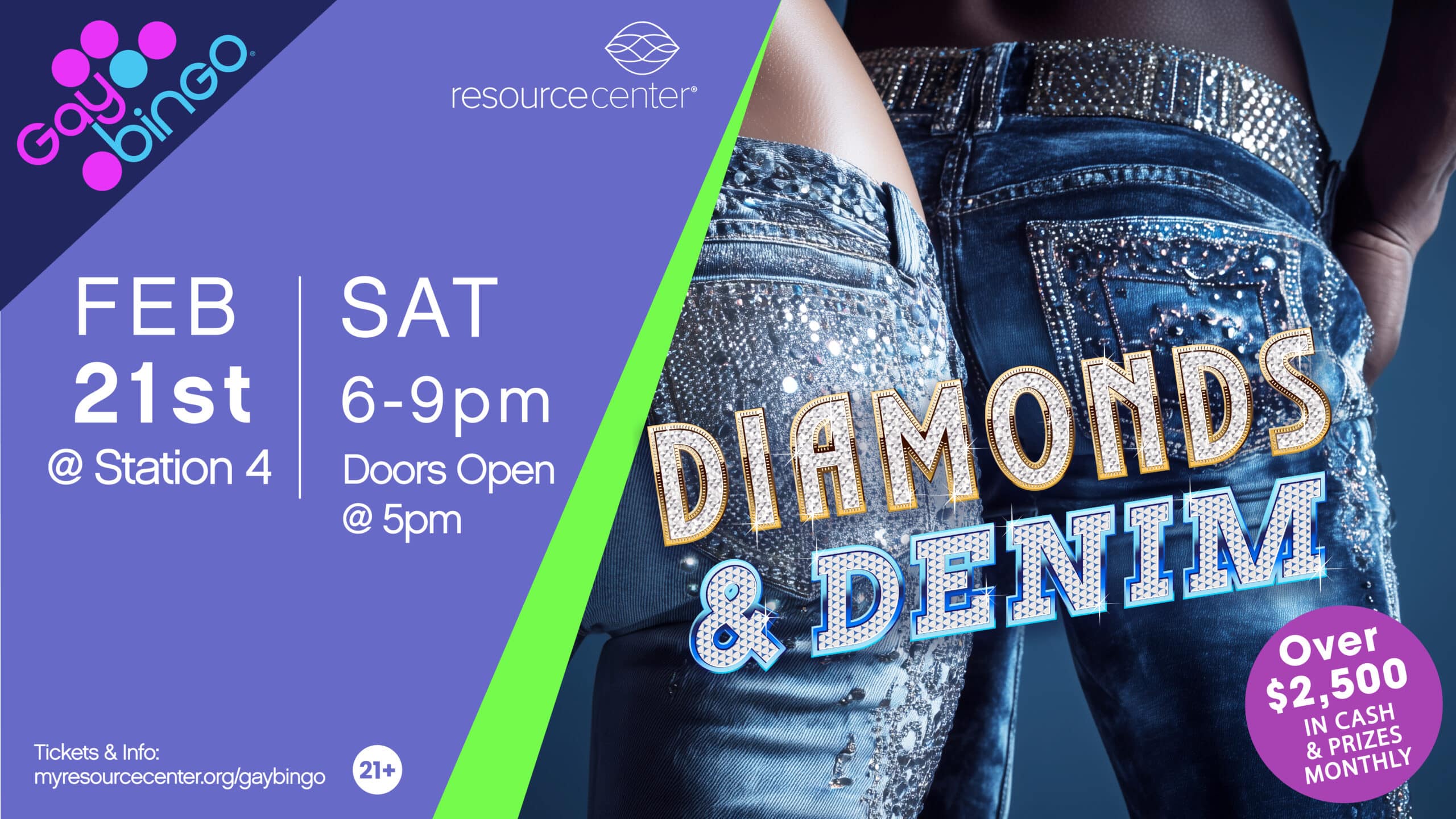 Gay Bingo event, February 21, Station 4, Dallas.